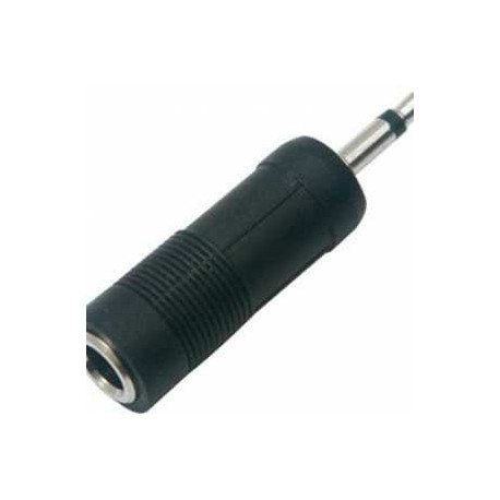 ADAPTADOR 1 JACK 6,3MM A 1 PLUG 3,5MM MONO