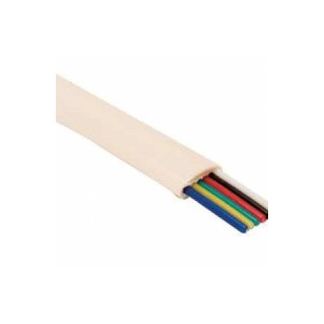 CABLE TELEFONICO 6 VIAS MODULAR MARFIL