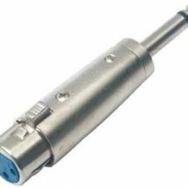 ADAPTADOR 1 PLUG 6,3MM MONO A 1 CANNON HEMBRA
