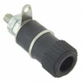 BORNE 10 AMP. PLASTICO NEGRO