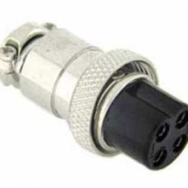 CONECTOR P/MICROFONO C.B. 4 PINES