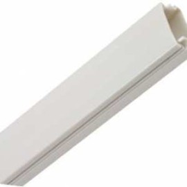 CANALETA PVC, 22 X 8 MM AUTOADHERIBLE,2.00MTS