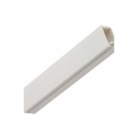 CANALETA PVC, 22 X 8 MM AUTOADHERIBLE,2.00MTS
