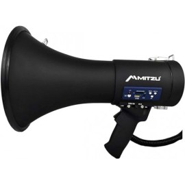 Megáfono recargable 500 m de alcance 250 W PMPO