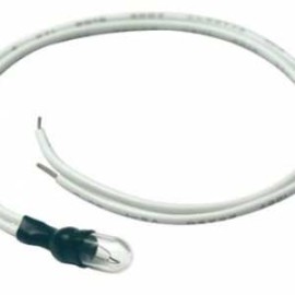 LAMPARA ARROZ 12V 100 MA C/CABLE 4.1MM GRANDE