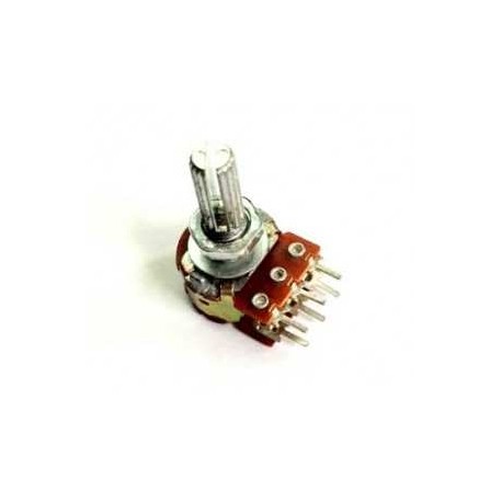 POTENCIOMETRO UNIDAD DOBLE 50K OHMS