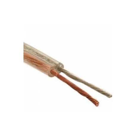 CABLE POLARIZADO TRANSPARENTE CALIBRE 18