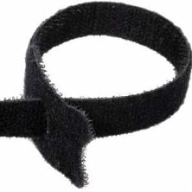 JUEGO DE 10 CINCHOS NEGROS, SUJETA CABLES DE