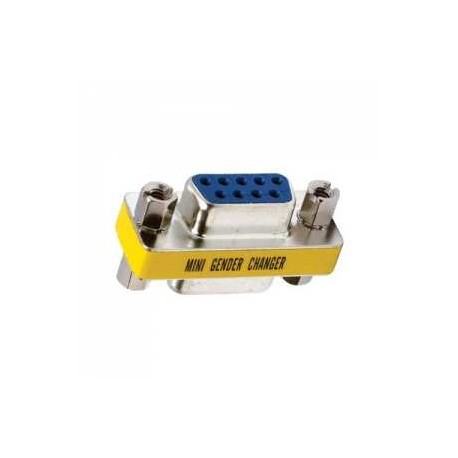 ADAPTADOR DE UNION HEMBRA A HEMBRA DB-9