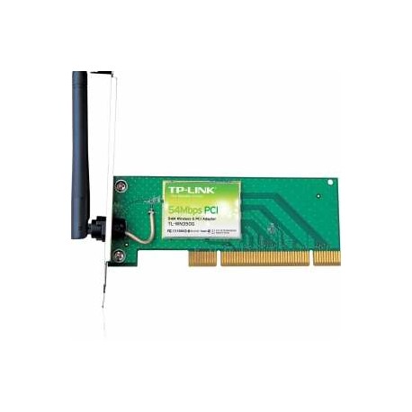 TARJETA DE RED PCI INALAMBRICA ANTENA FIJA 54mbps