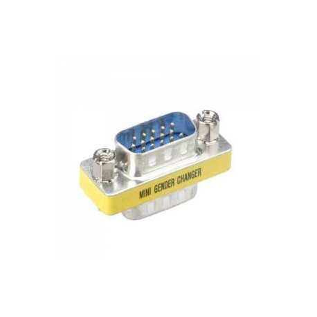 ADAPTADOR DE UNION MACHO A MACHO DB15H XVGA