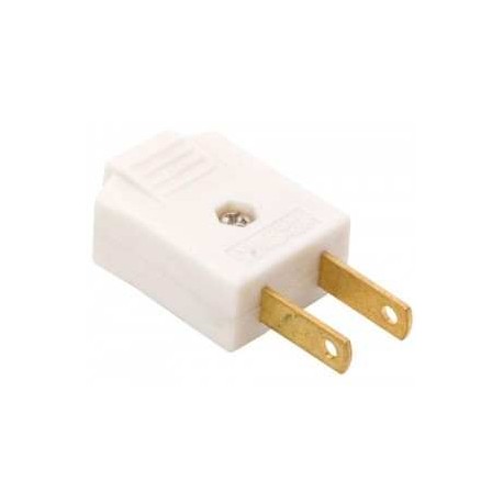 CLAVIJA BLANCA 120V CA C/TORNILLO