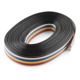 CABLE PLANO 30 VIAS VARIOS COLORES