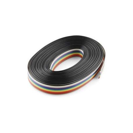 CABLE PLANO 30 VIAS VARIOS COLORES